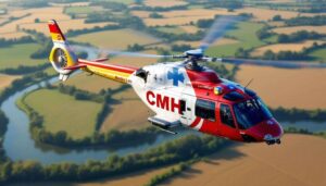 Le CMH, hélicoptère médicalisé, achète son hélicoptère et passe d'un opérateur français à un luxembourgeois