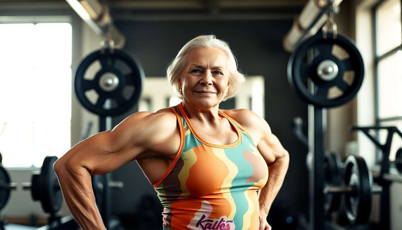 L'incroyable parcours de cette grand-m&egrave;re muscl&eacute;e