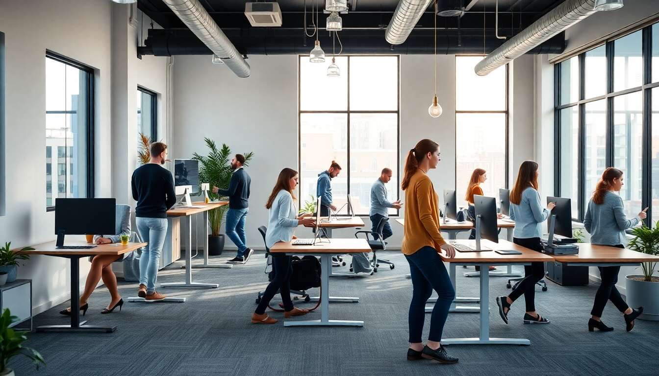 Vers un environnement de travail plus actif Vers un environnement de travail plus actif