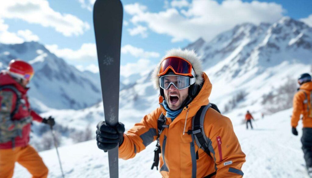 Son ami a tout tenté pour le sauver : un jeune skieur se tue en percutant un poteau sur une piste pourtant sécurisée